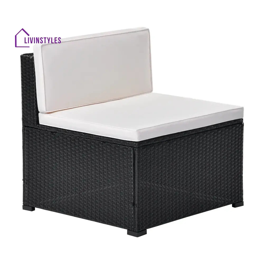 Silvia 8 Pieces Sectional Wicker Furniture Set - Sofa Set