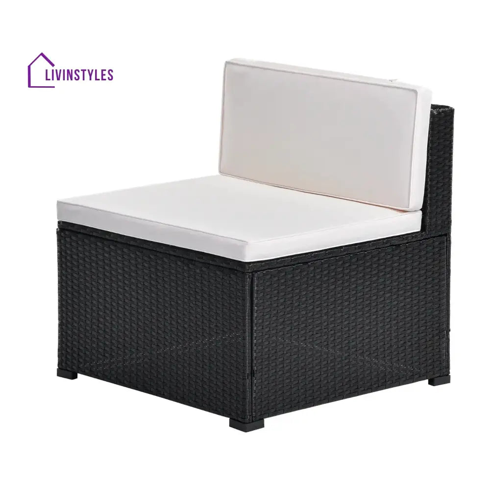 Silvia 8 Pieces Sectional Wicker Furniture Set - Sofa Set