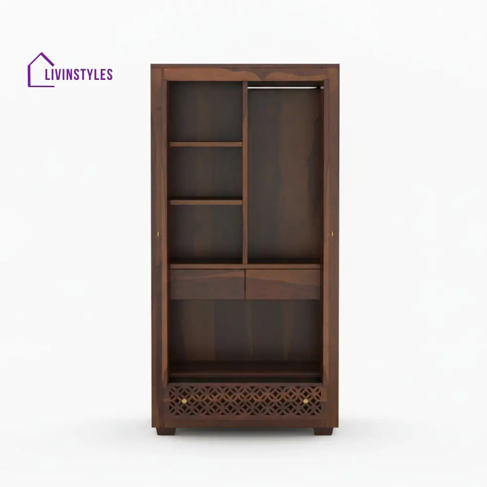 Silvia Sheesham Wood 2 door Wardrobe
