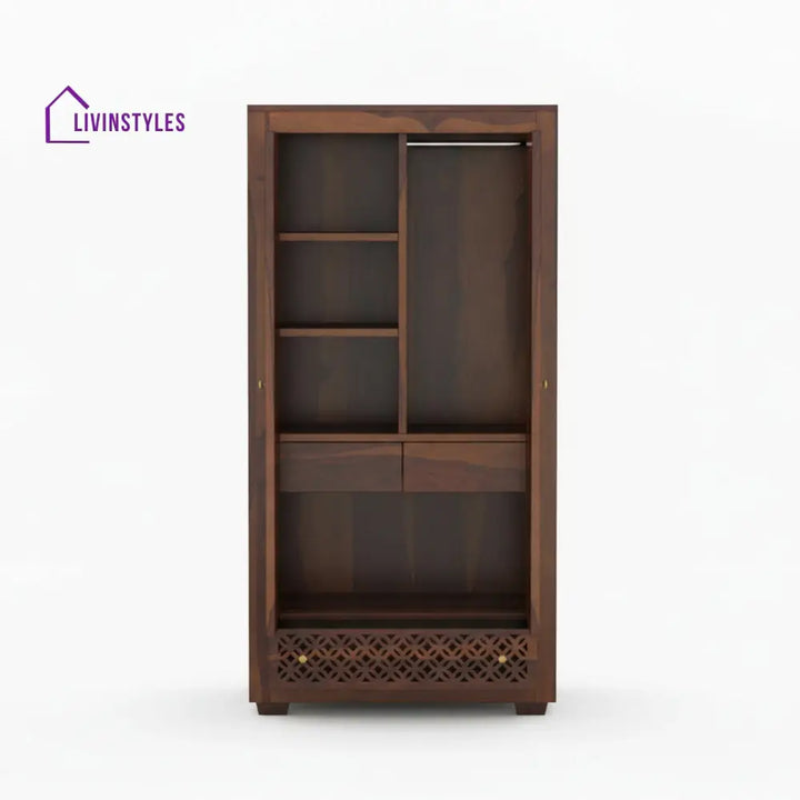 Silvia Sheesham Wood 2 door Wardrobe