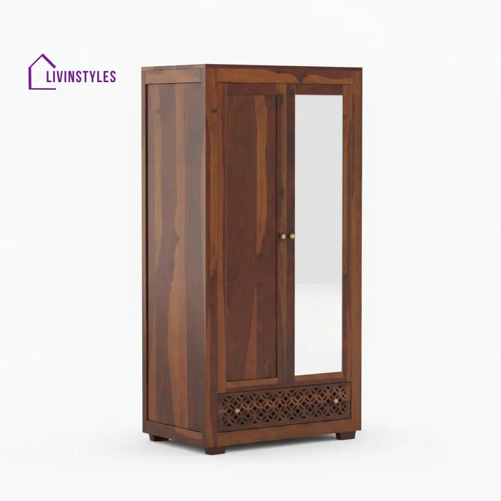 Silvia Sheesham Wood 2 door Wardrobe