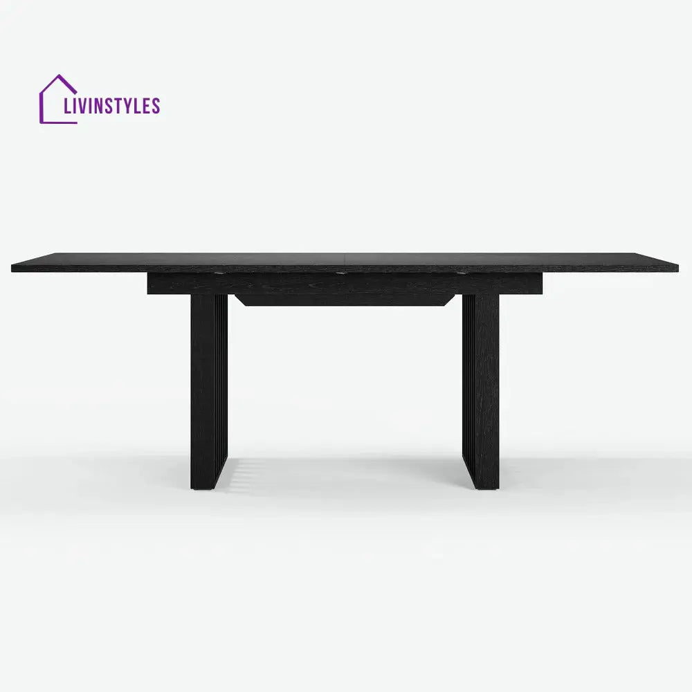 Sima Solid Wood Extendable Dining Table Set - 6 Seater Dining Table Set