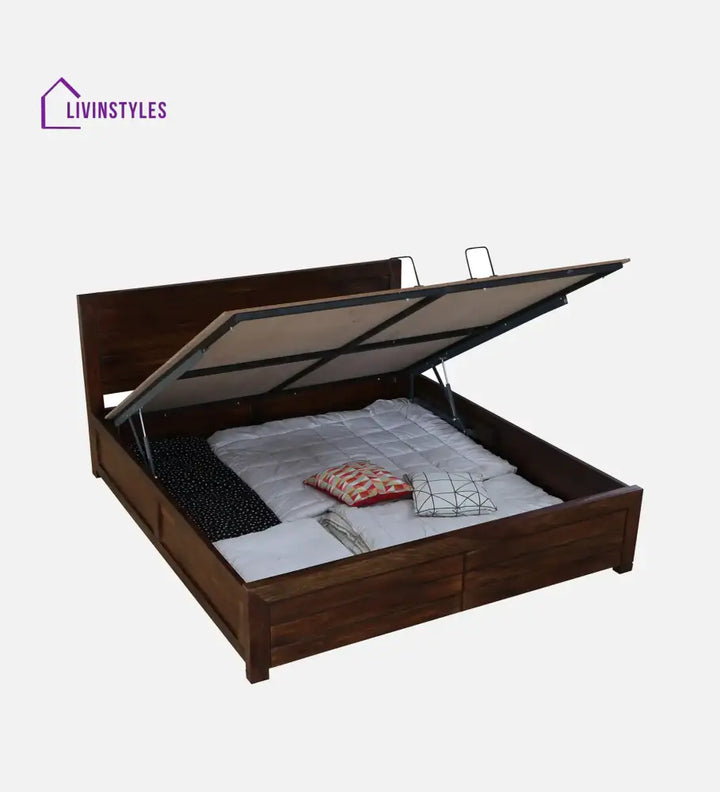 Moscow Indian Rosewood Hydraulic Storage Beds Bedroom Furniture Sets