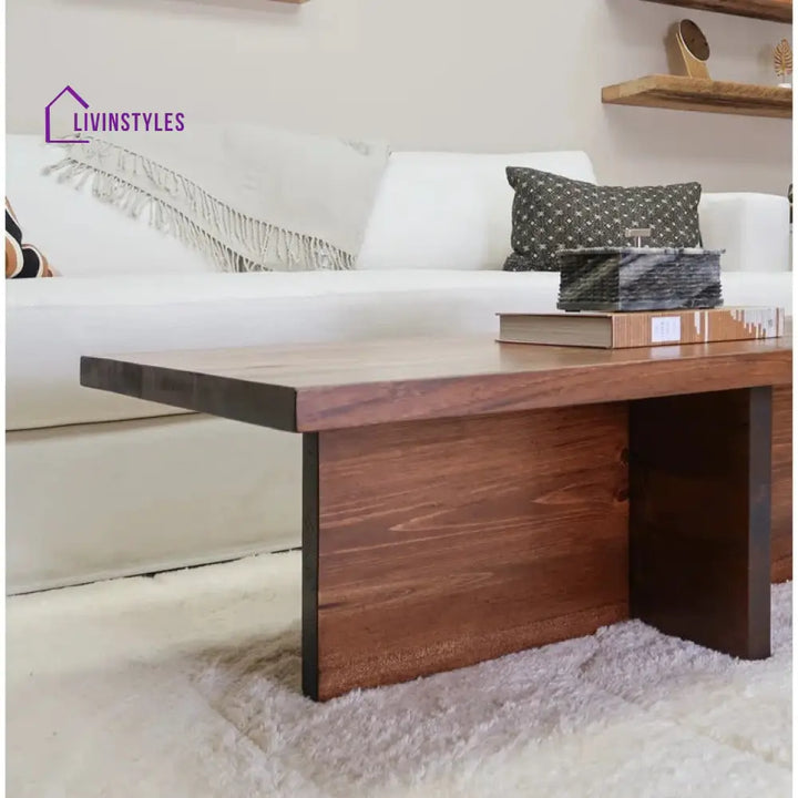 Simran Solid Wood Coffee Table for Living Room
