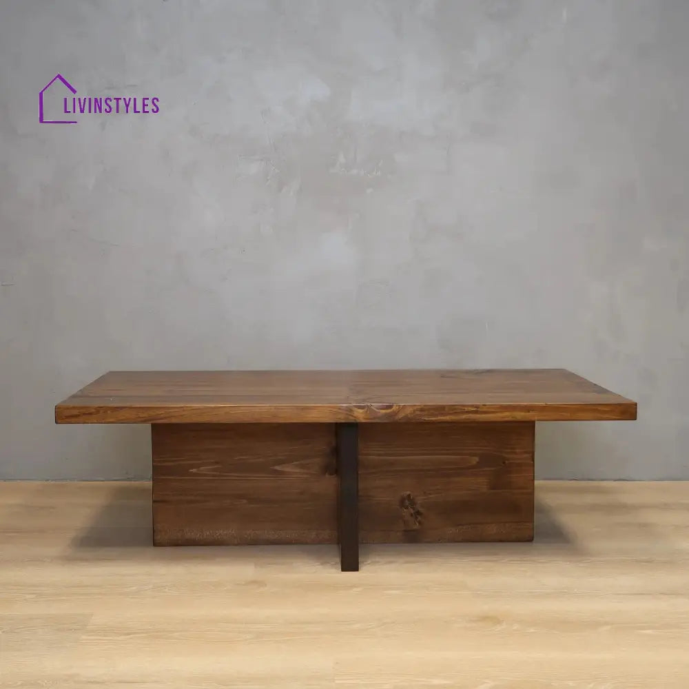 Simran Solid Wood Coffee Table for Living Room