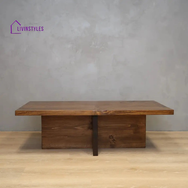 Simran Solid Wood Coffee Table for Living Room