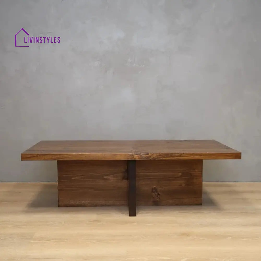 Simran Solid Wood Coffee Table for Living Room