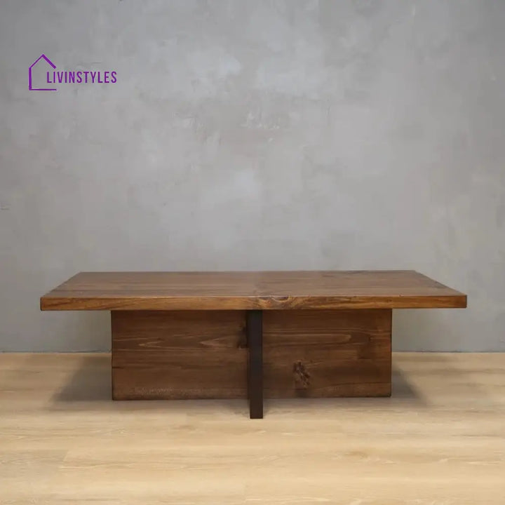 Simran Solid Wood Coffee Table for Living Room