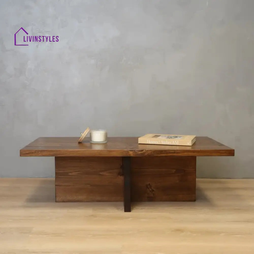 Simran Solid Wood Coffee Table for Living Room