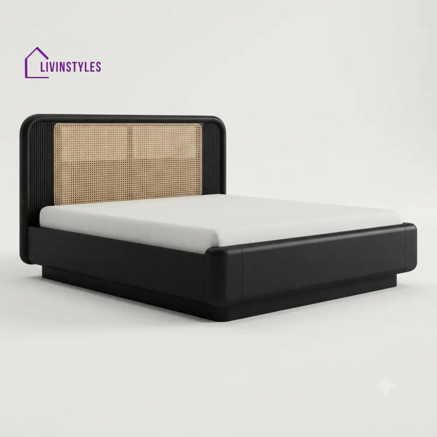 Sinethemba Wooden Double Bed | King Size Bed | Queen Size Bed - Bed Without Storage