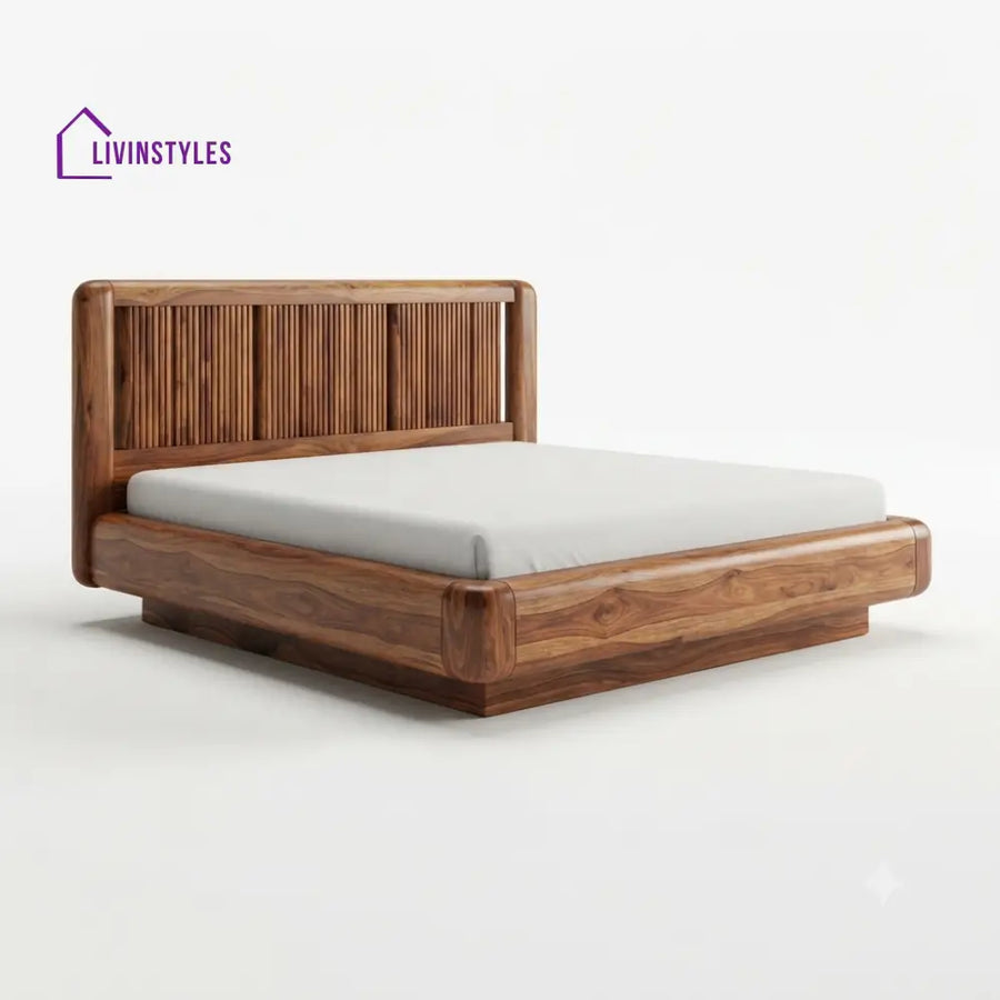 Siphesihle Wooden Double Bed | King Size Bed | Queen Size Bed - Bed Without Storage