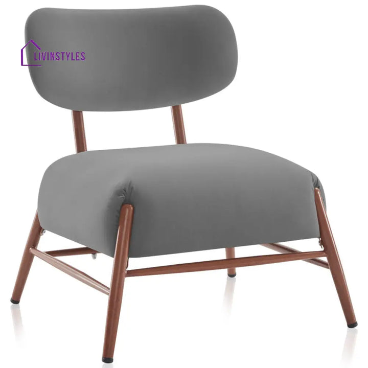 Sitanshi Solid Wood and Fabric Arm Chair | Living Room Chair | Lounge Chair