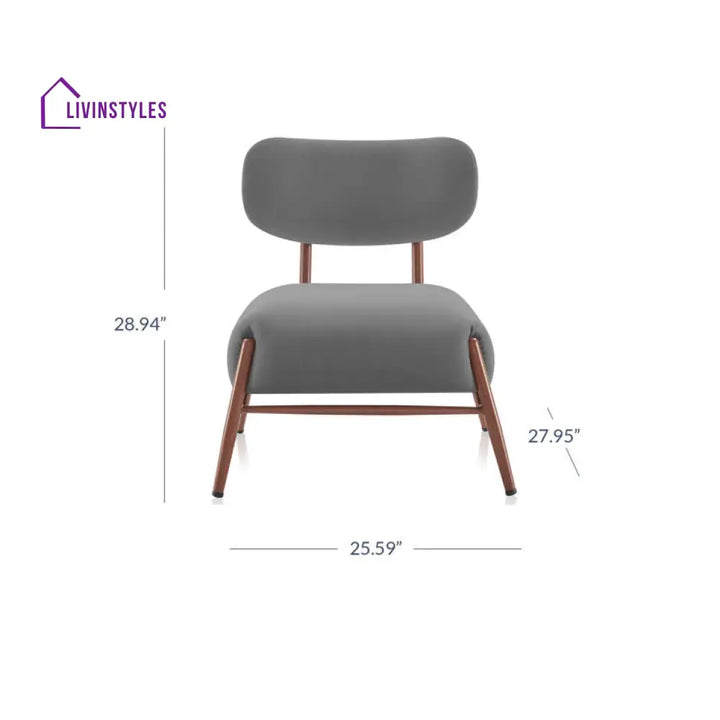 Sitanshi Solid Wood and Fabric Arm Chair | Living Room Chair | Lounge Chair