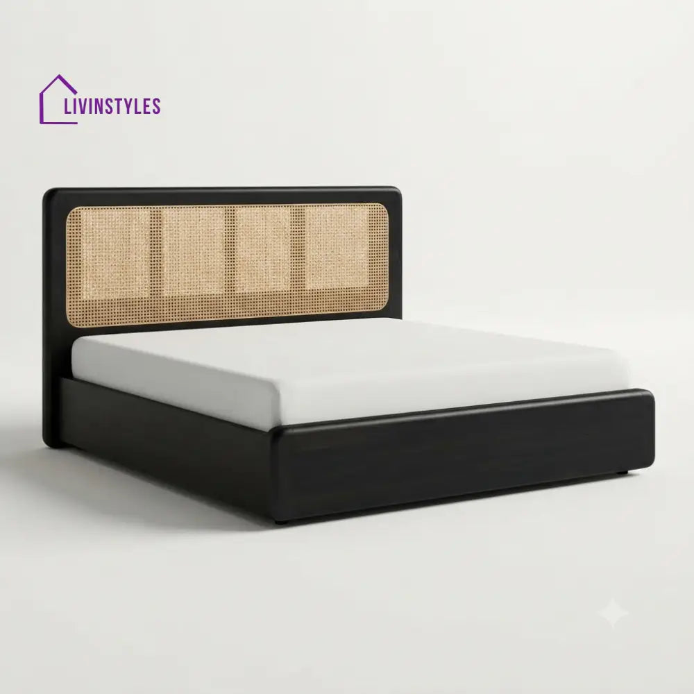 Siyabonga Wooden Double Bed | King Size Bed | Queen Size Bed - Bed Without Storage