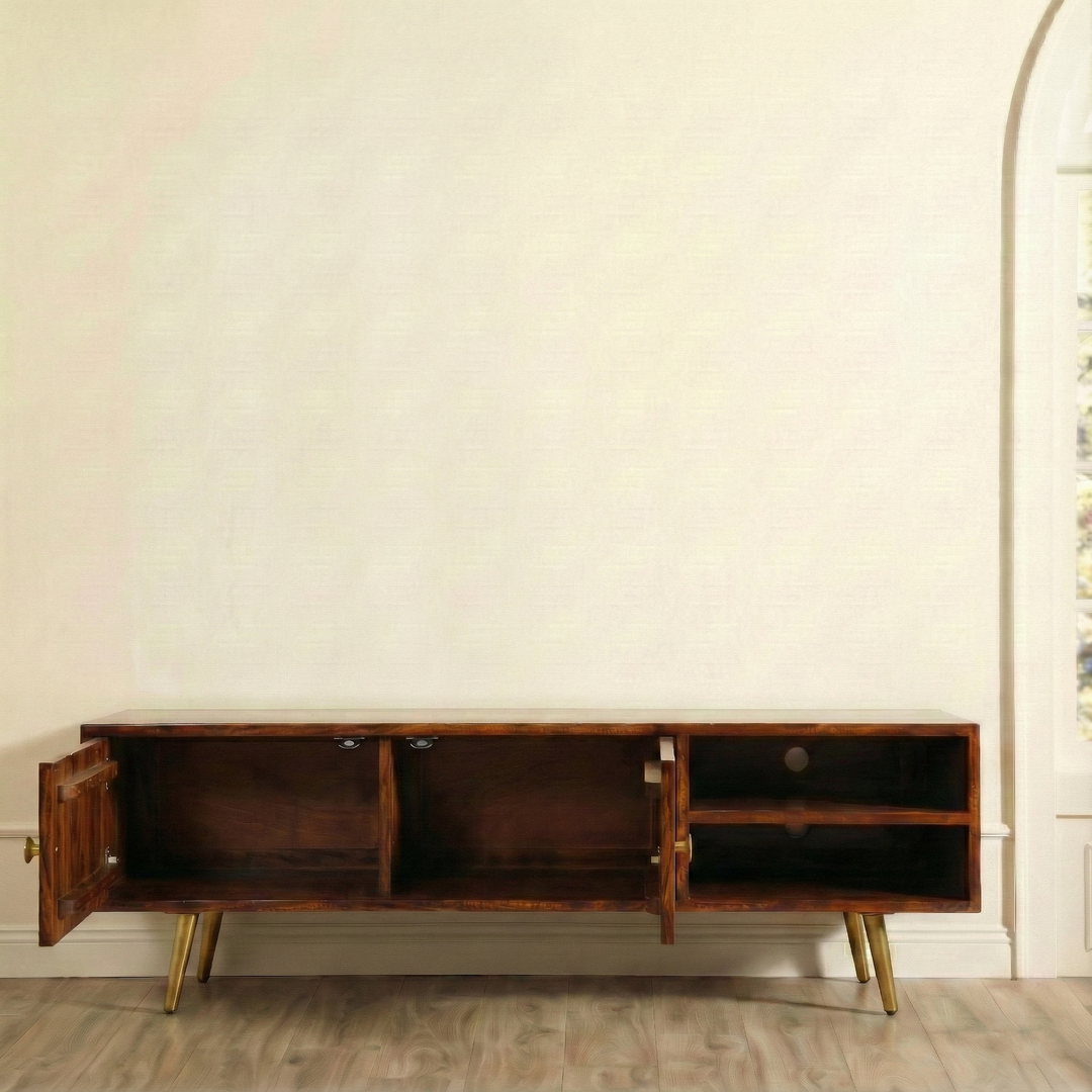 Slat TV Cabinet - Furniture