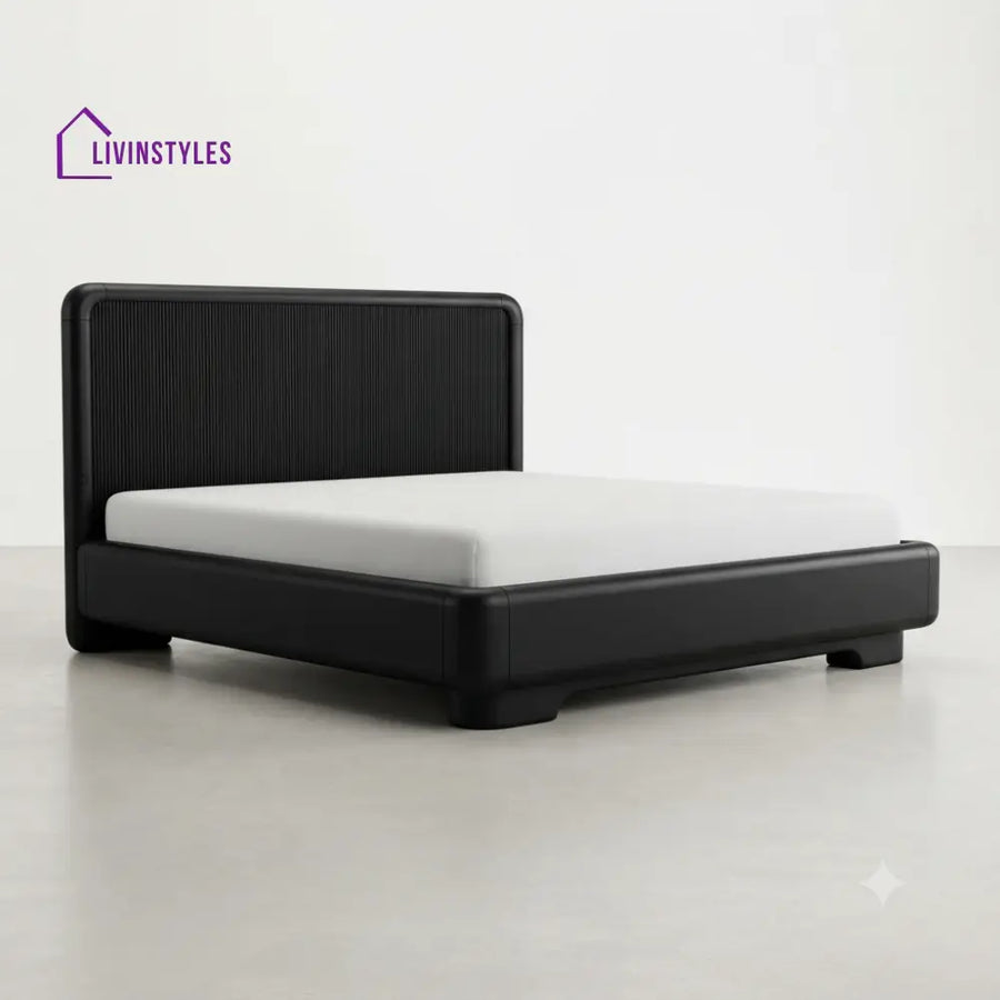 Slindile Wooden Double Bed | King Size Bed | Queen Size Bed - Bed Without Storage