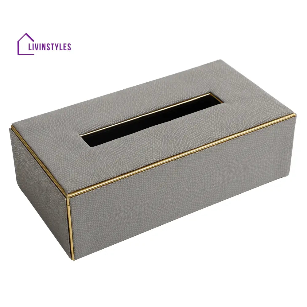 Slytherin Leather Napkin Box