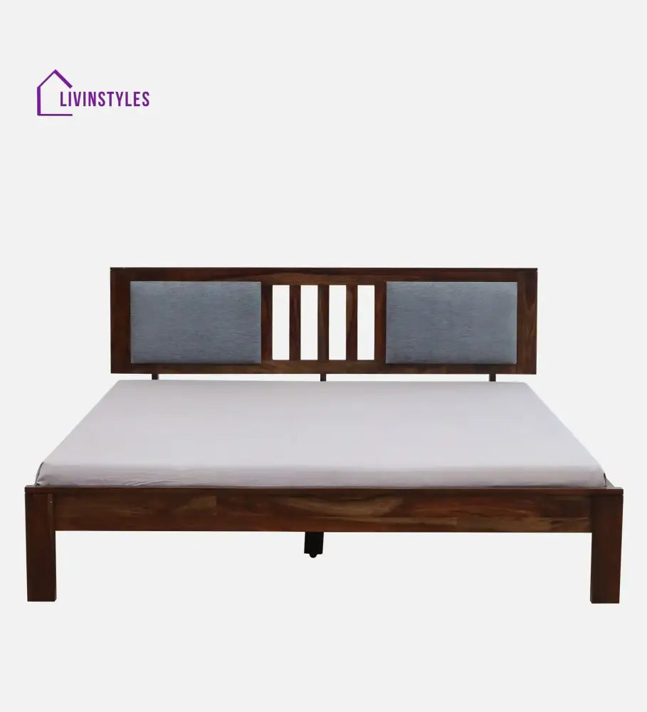 Mukund Sheesham Wood Beds Bed without storage