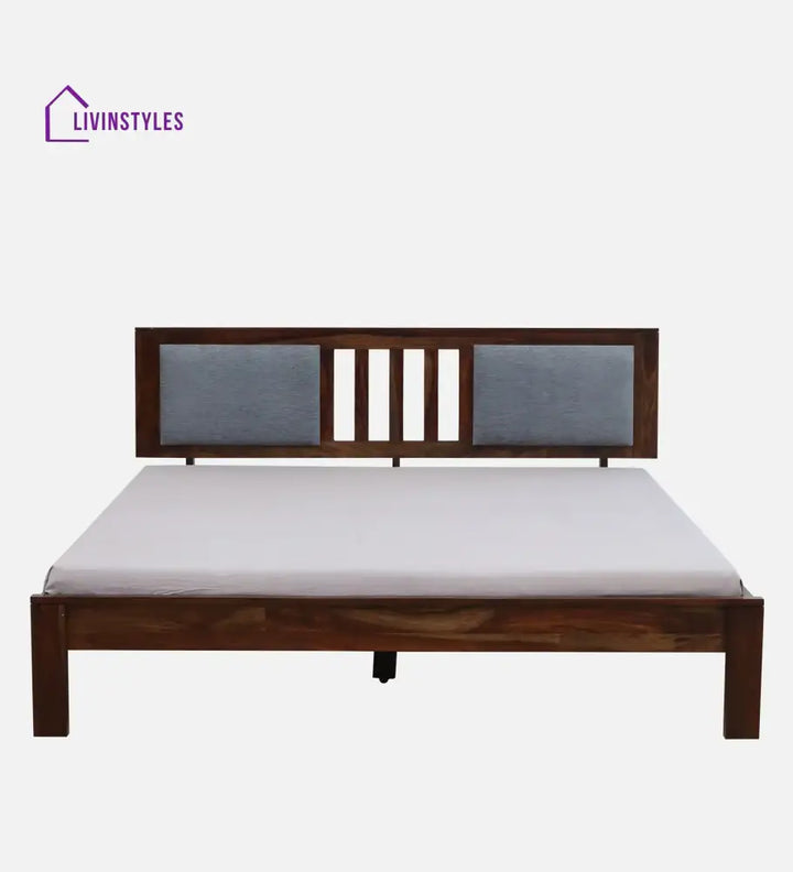 Mukund Sheesham Wood Beds Bed without storage