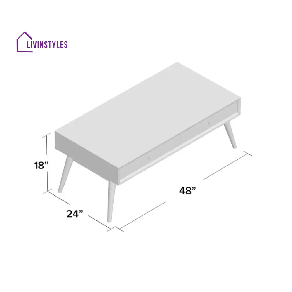 Sneha Solid Wood Coffee Table for Living Room