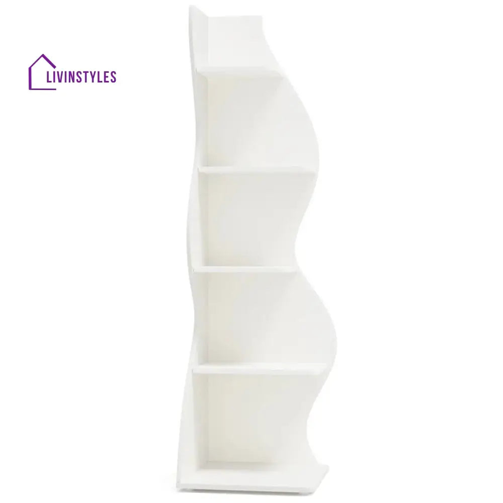 Snezhana Engineered Wood Bookshelves | Bookshelf for Living Room | Bedroom | Drawing Room | Study Room