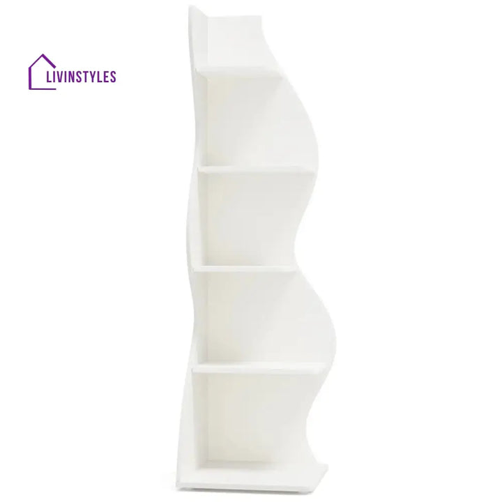 Snezhana Engineered Wood Bookshelves | Bookshelf for Living Room | Bedroom | Drawing Room | Study Room