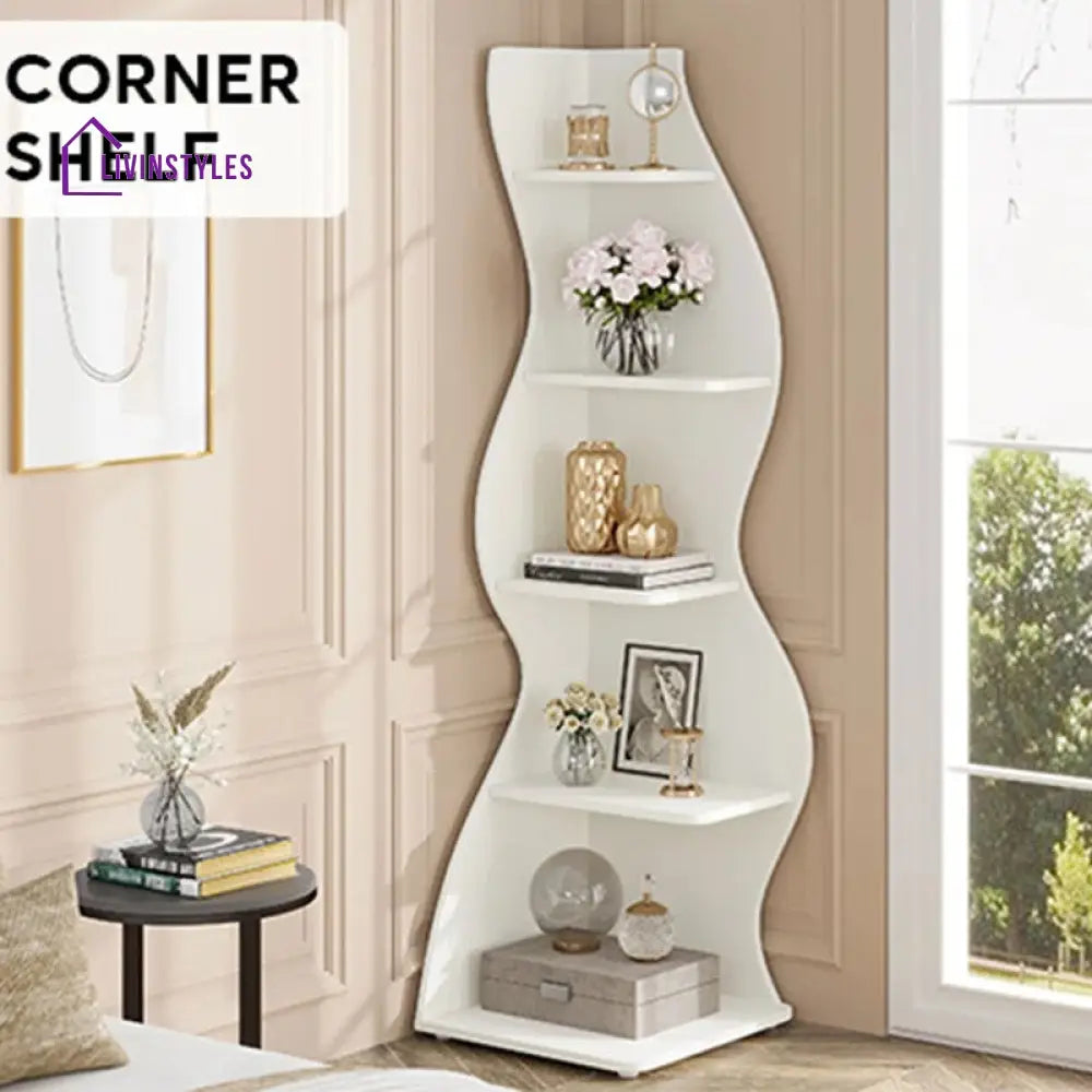 Snezhana Engineered Wood Bookshelves | Bookshelf for Living Room | Bedroom | Drawing Room | Study Room