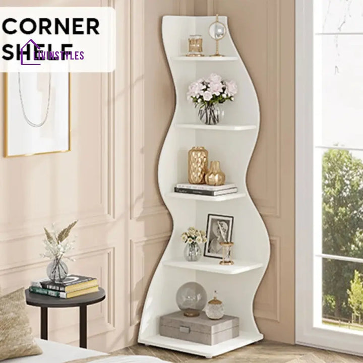Snezhana Engineered Wood Bookshelves | Bookshelf for Living Room | Bedroom | Drawing Room | Study Room