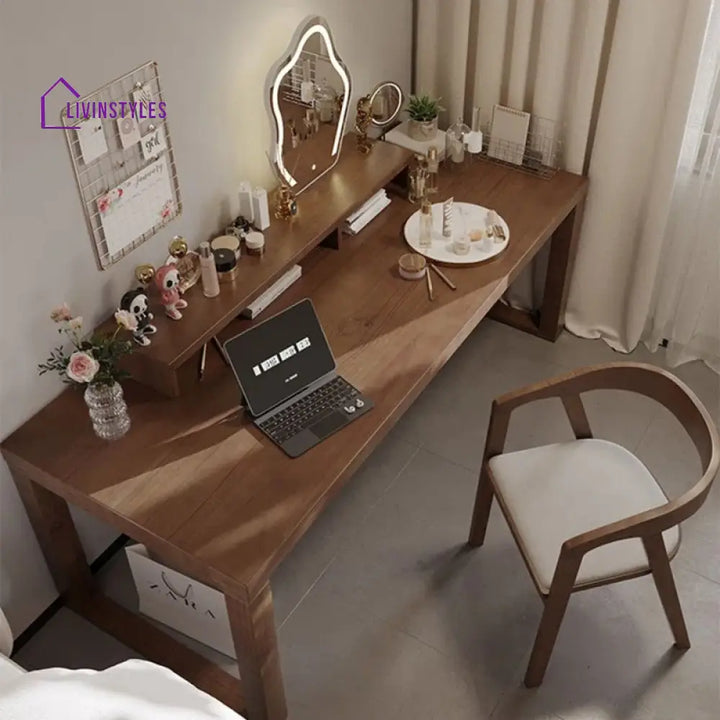 Snezhana Solid Wood Study Table for Students