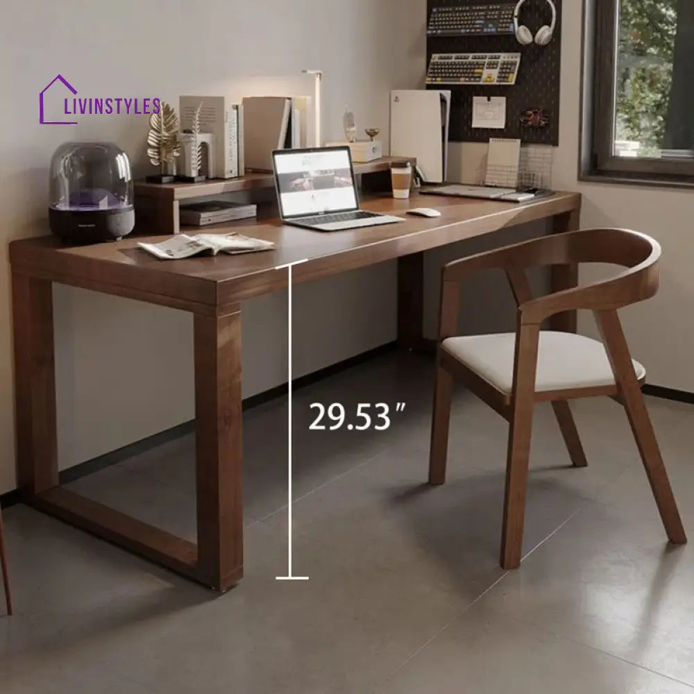 Snezhana Solid Wood Study Table for Students