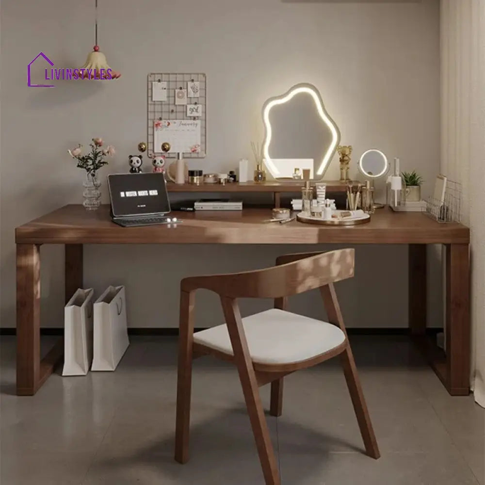 Snezhana Solid Wood Study Table for Students