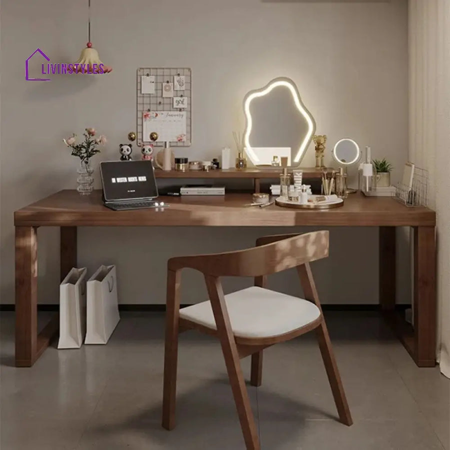 Snezhana Solid Wood Study Table for Students