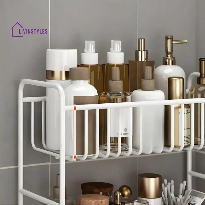 Sofiya Stainless Steel Frame Storage Shelves