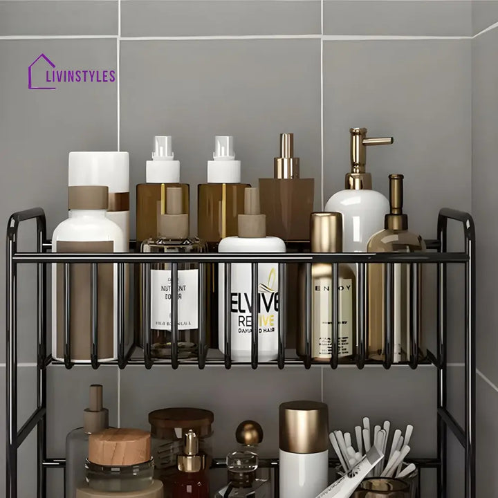 Sofiya Stainless Steel Frame Storage Shelves