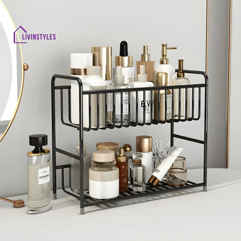 Sofiya Stainless Steel Frame Storage Shelves