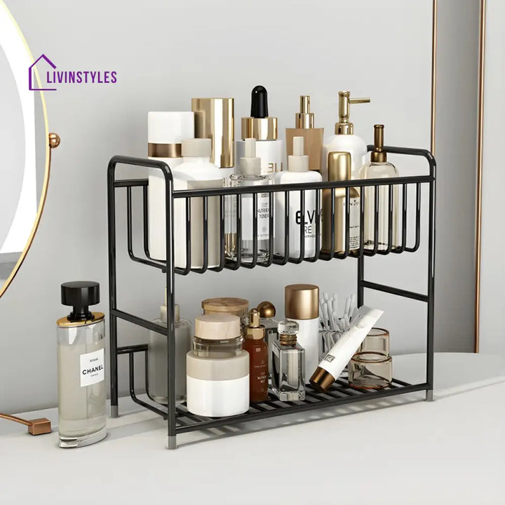 Sofiya Stainless Steel Frame Storage Shelves