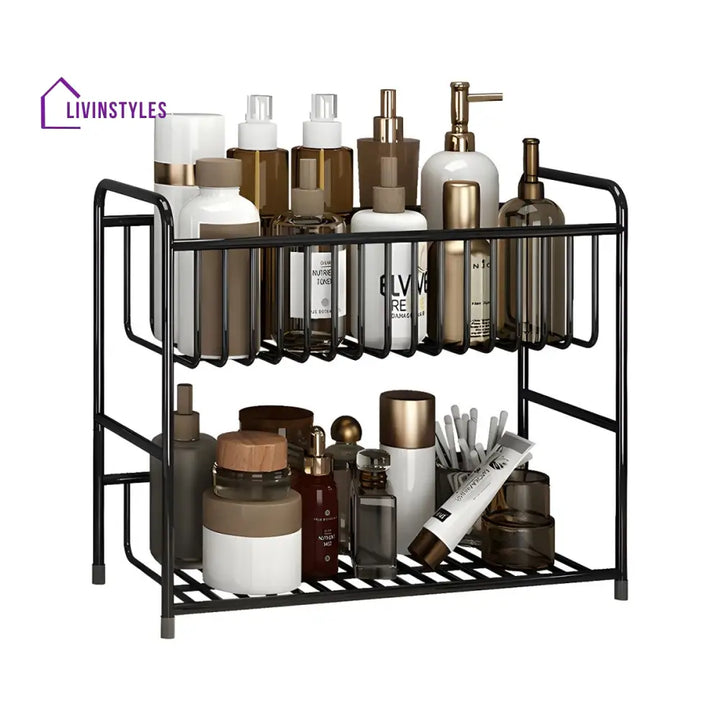 Sofiya Stainless Steel Frame Storage Shelves