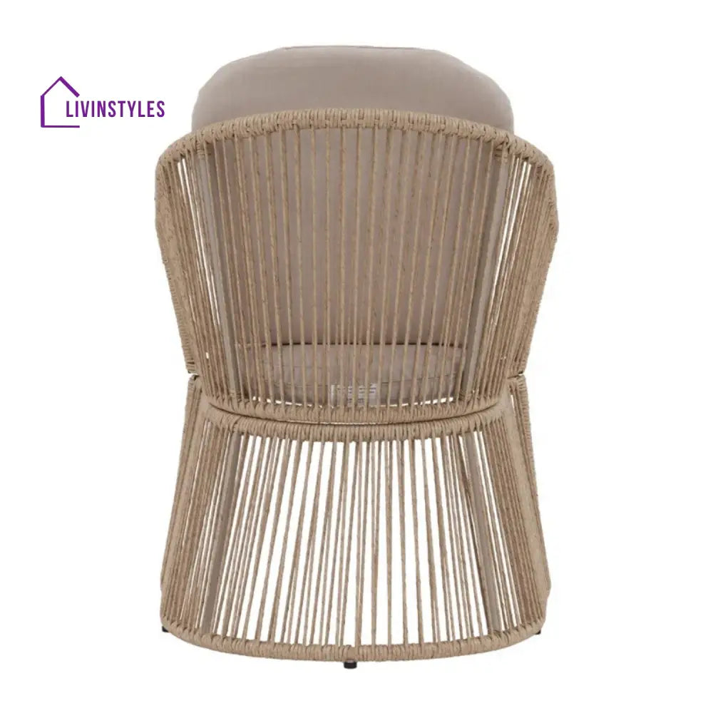 Soledad 2-Piece Outdoor Rope Patio Chairs - Patio Chairs