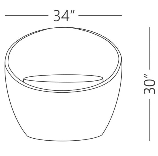 Cub Outdoor Patio Seating Set 2 Chairs and 1 Table Set (Arabica)