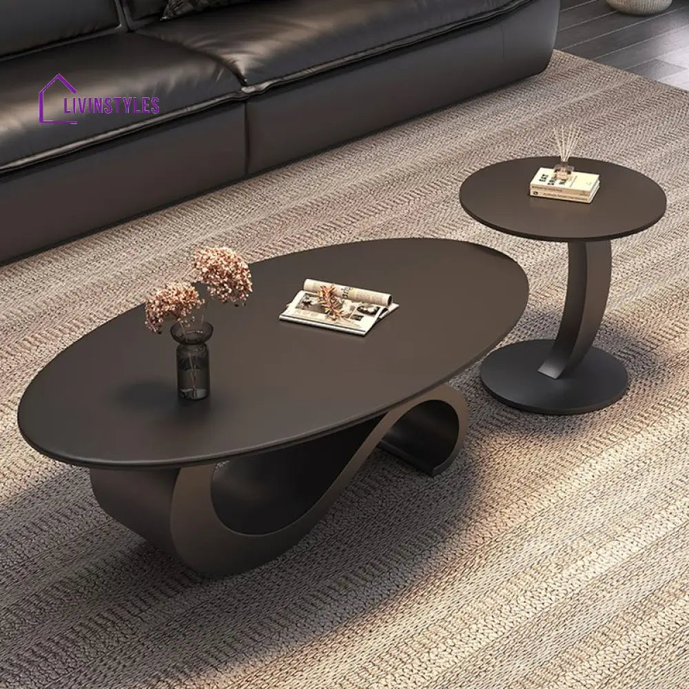 Solis Stainless Steel Coffee Table for Living Room - Single Big Table