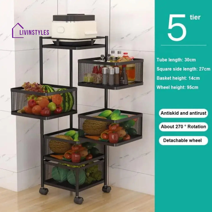 Soni Kitchen Trolley | Organizer