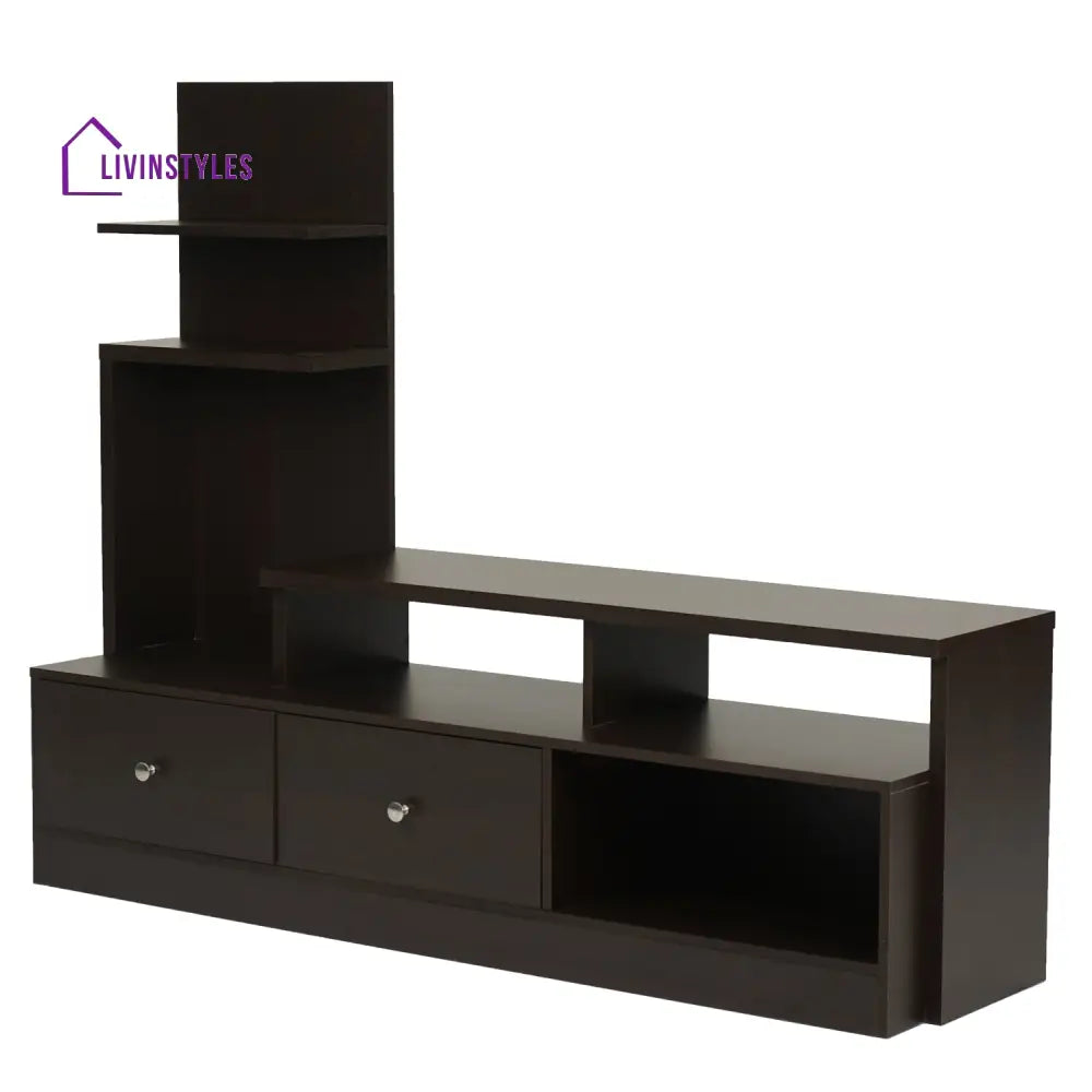 Alexey Low Height Wall Unit (Wenge) Home Furniture