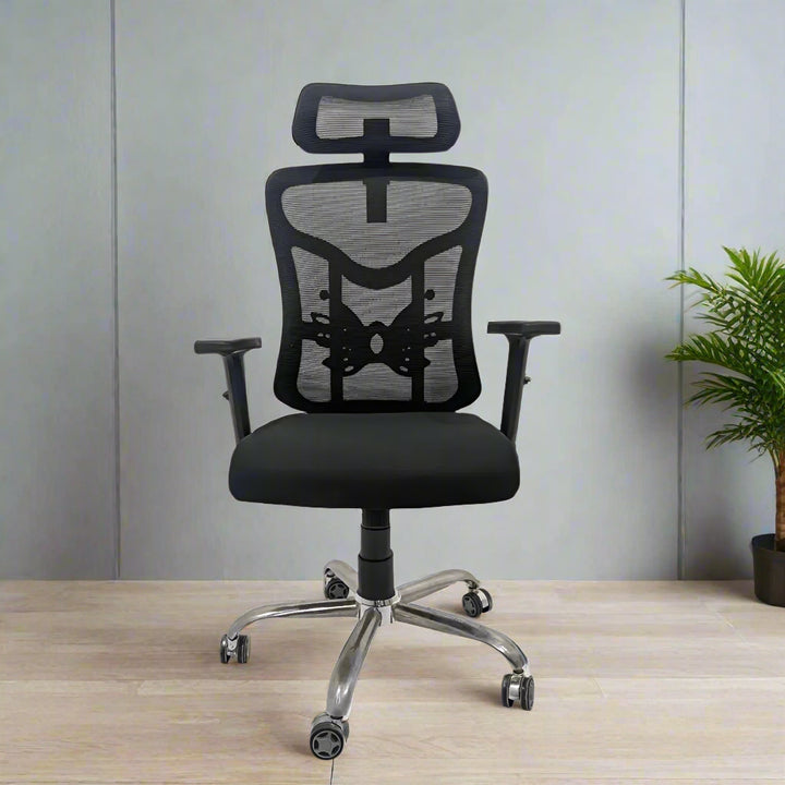 Sovereign Mesh High Back Office Chair with Head Rest