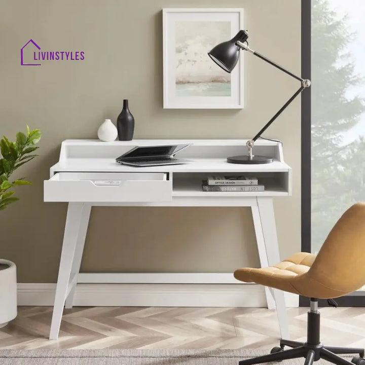 Stanislav Solid Wood Study Table for Students