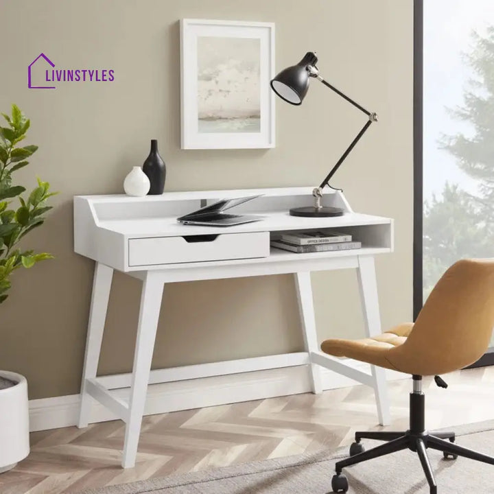 Stanislav Solid Wood Study Table for Students