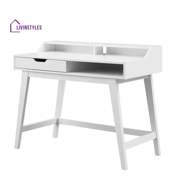 Stanislav Solid Wood Study Table for Students