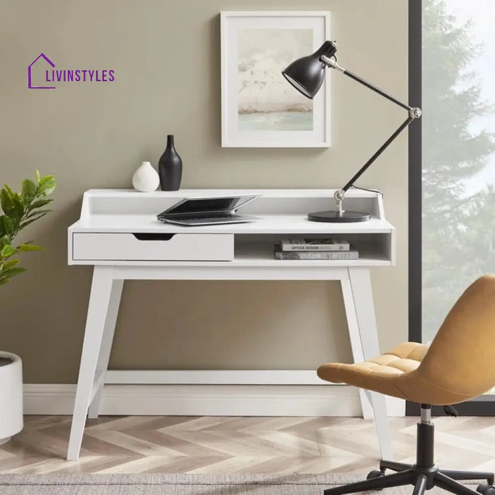 Stanislav Solid Wood Study Table for Students