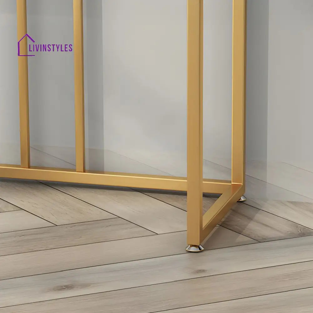 Stanislav Stainless Steel Console Table for Living Room