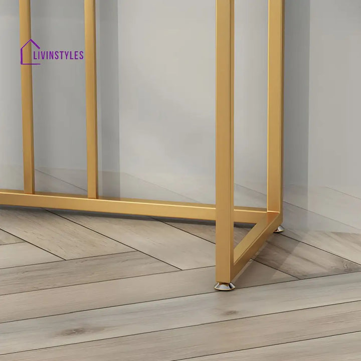 Stanislav Stainless Steel Console Table for Living Room