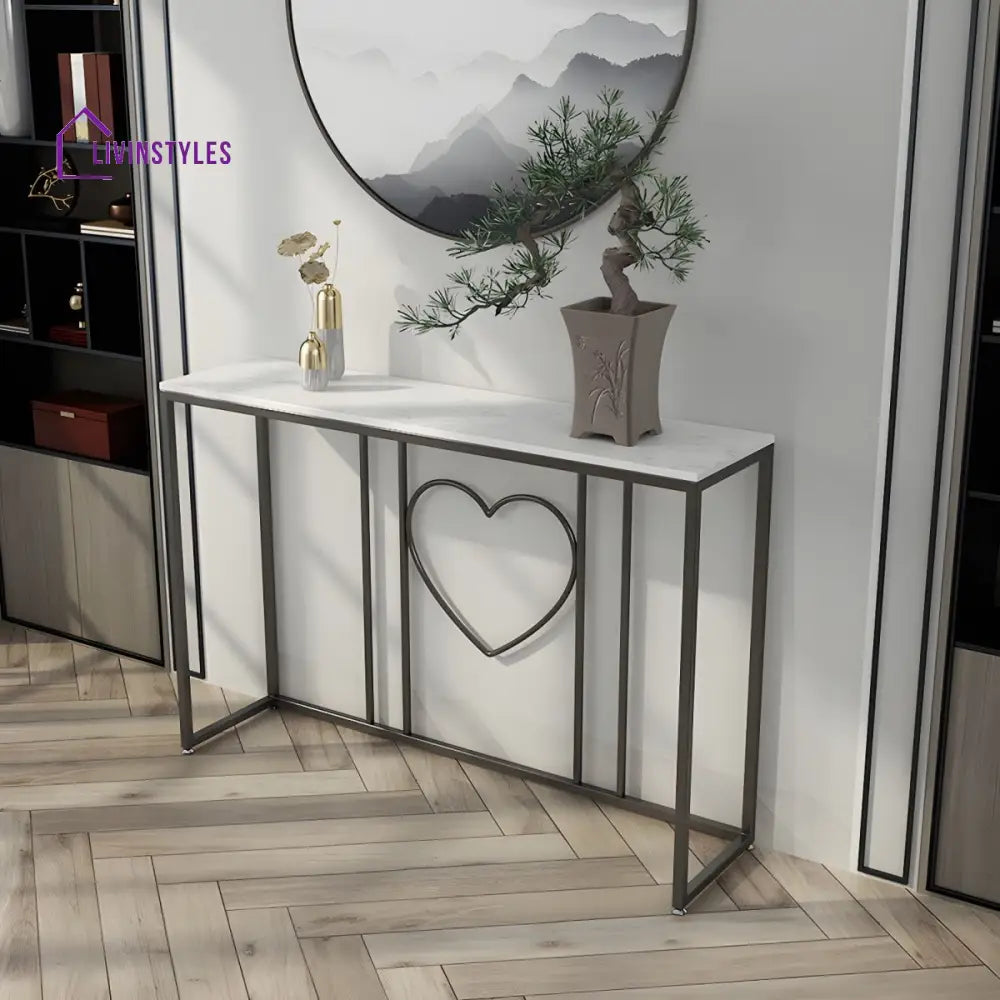 Stanislav Stainless Steel Console Table for Living Room